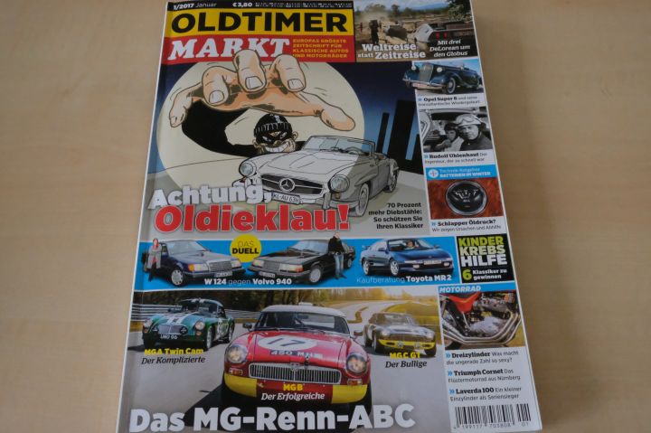 Deckblatt Oldtimer Markt (01/2017)